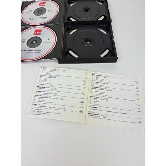 The Art of Nathan Milstein Original Capitol Recordings EMI Classics 6 CD Box Set - Picture 14 of 16